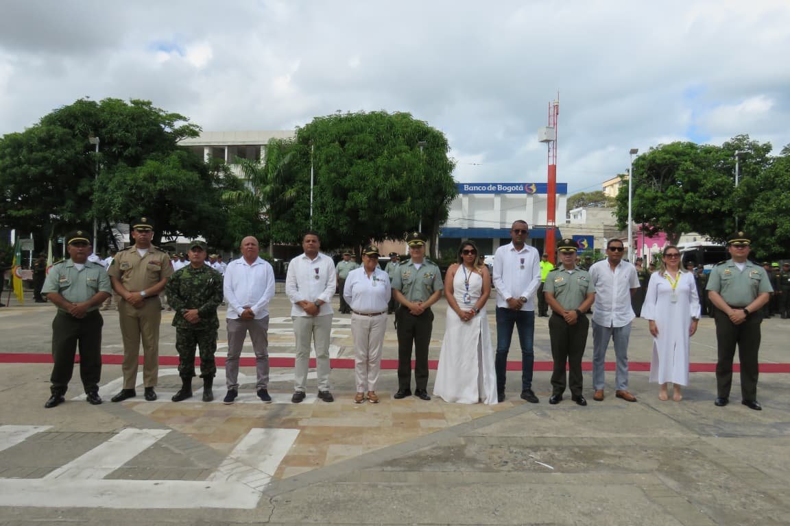 Participantes de la ceremonia